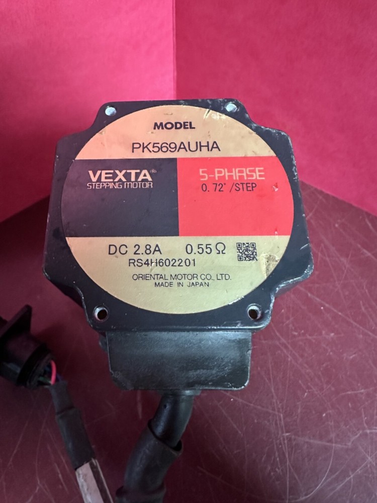 AS IS UNTESTED VEXTA 5-PHASE STEPPING MOTOR PK569AUHA