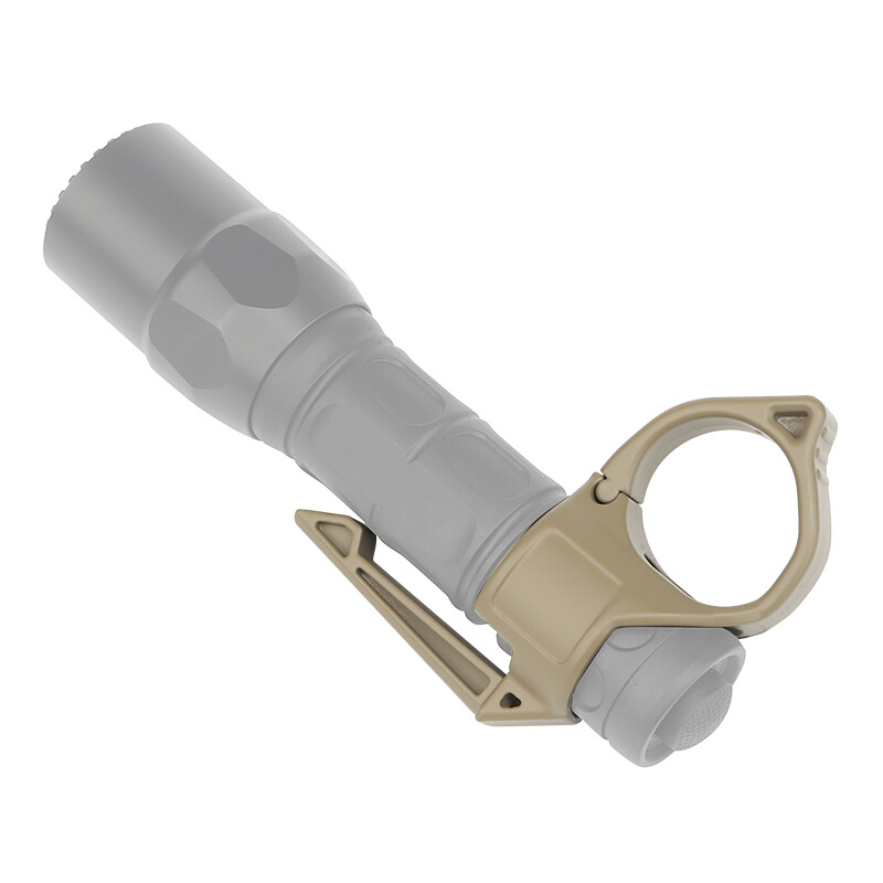 WoSporT Tactical Flashlight Ring Backup 22MM Caliber Surefire Streamlight Gear