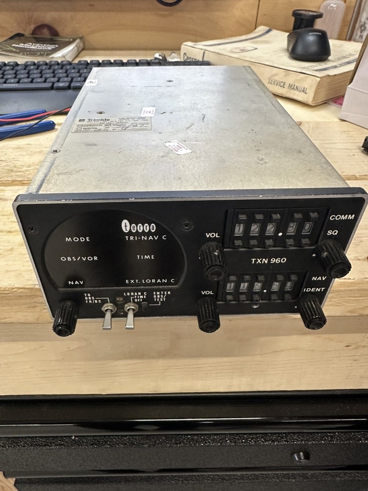TERRA TXN 960 TRANSCEIVER WITH TRI-NAV C INDICATOR
