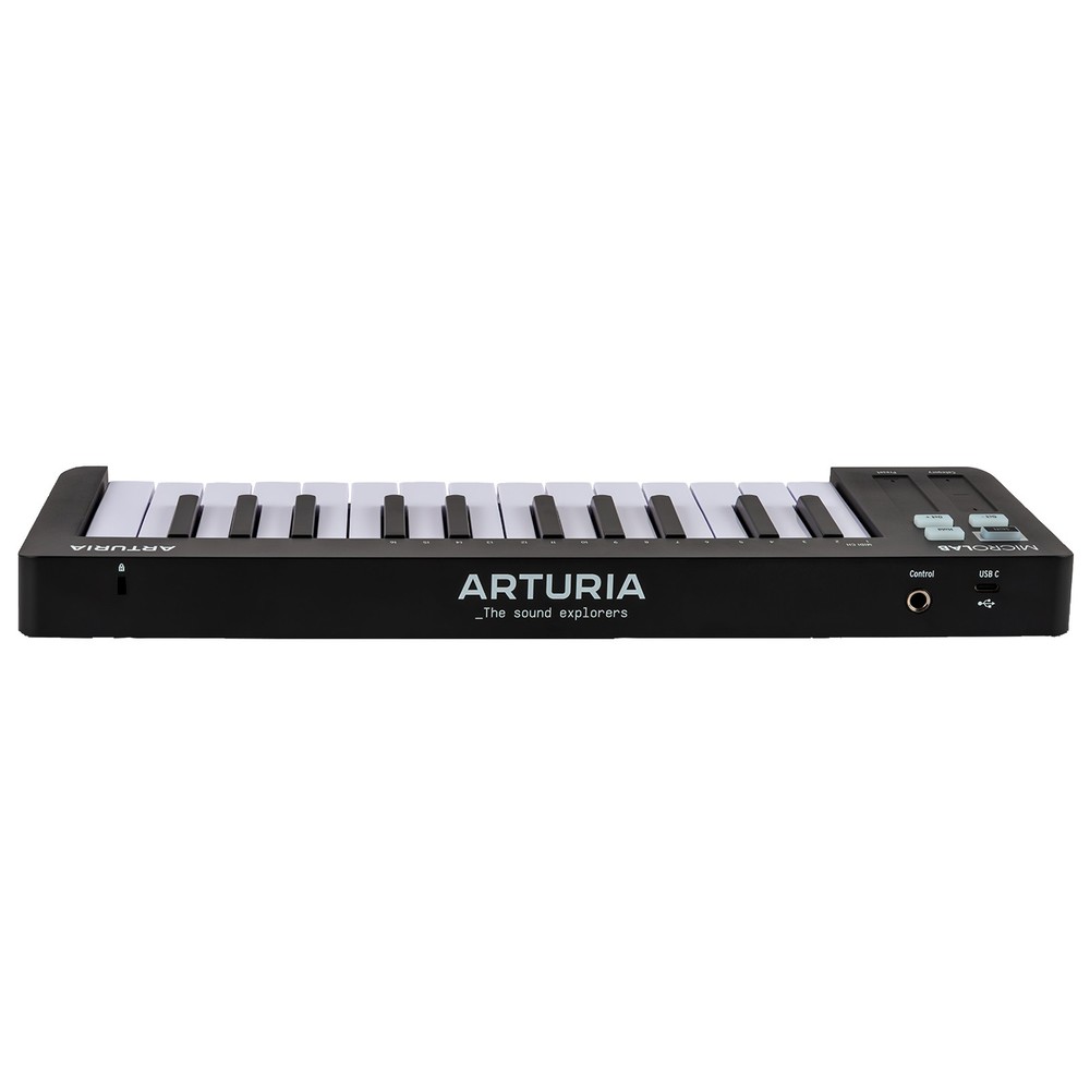 Arturia MicroLab mk3 Black Ultra-Compact MIDI Recording Controller w Case