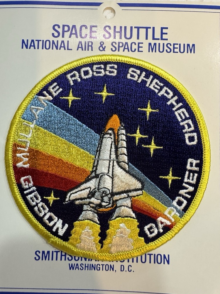 Vintage NASA Space Shuttle Souvenir Patch