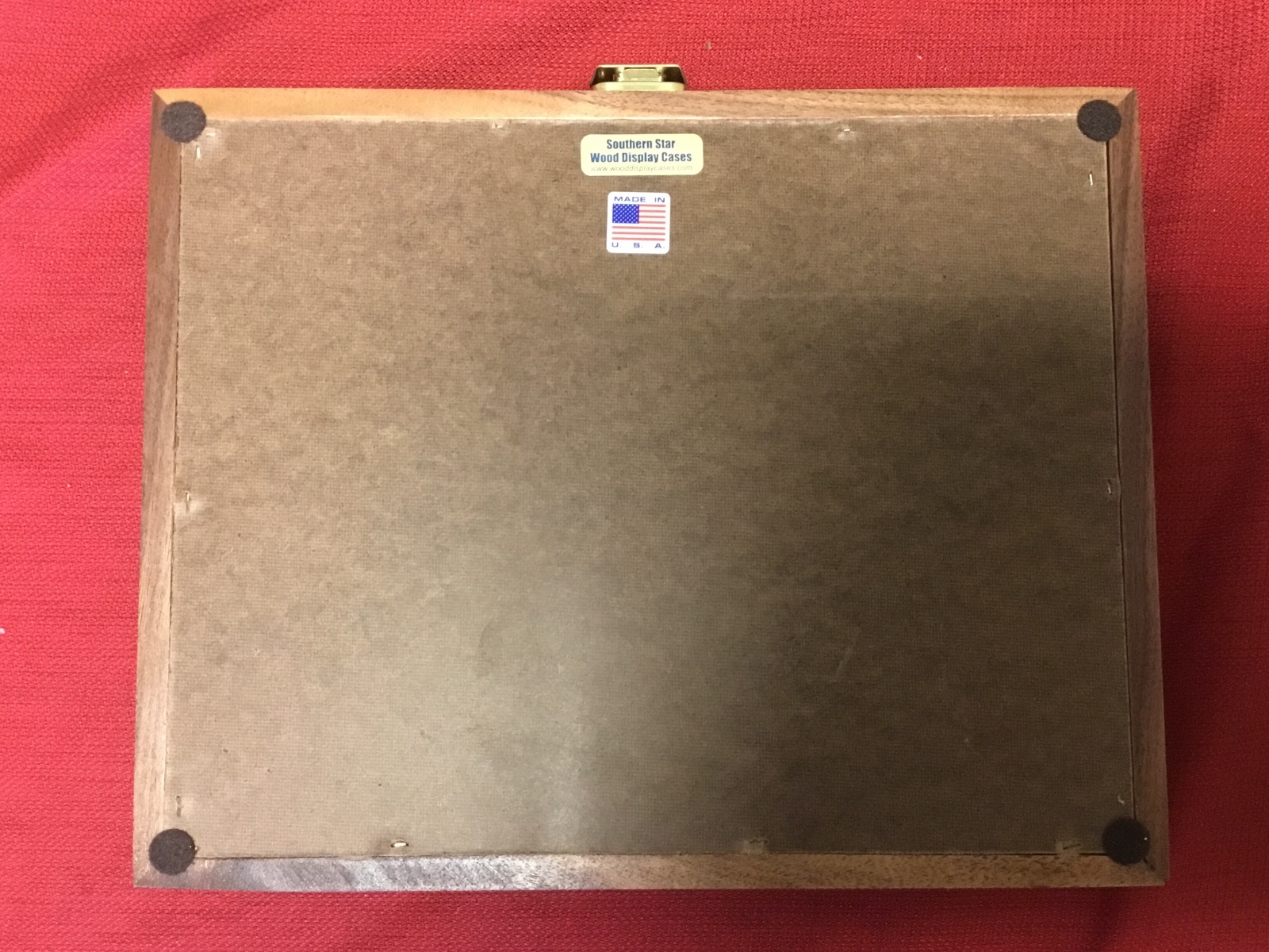 Oak Wood Display Case 9 x 12 x 2 for Arrowheads Knives Collectibles Coins