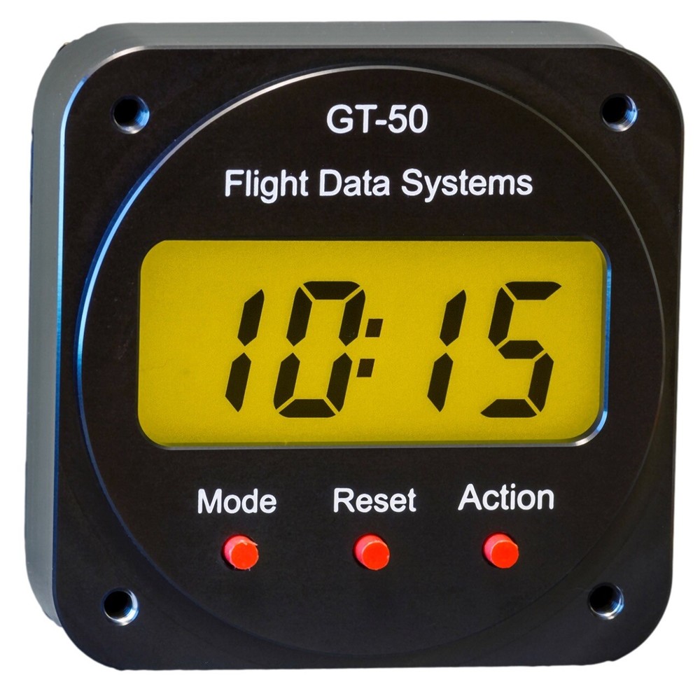 GT-50 Accelerometer G-Meter Clock Voltmeter Temperature