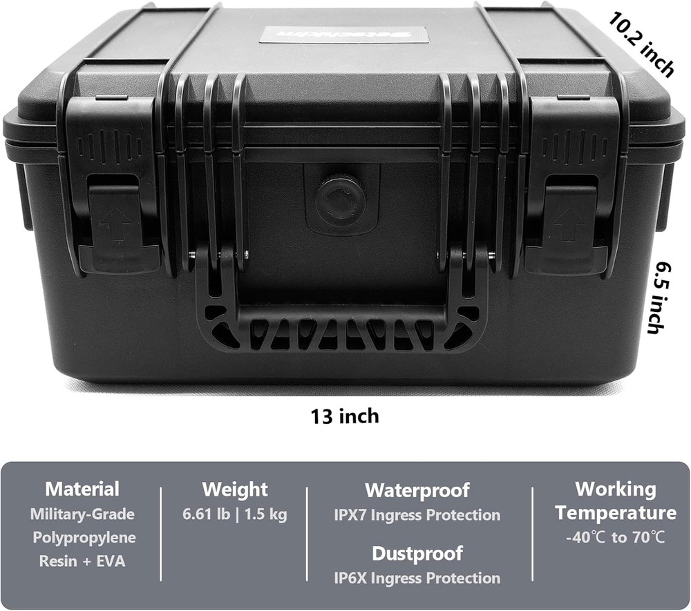 Graded Card Storage Box for Baseball - Trading Card Storage Box with Adjustable