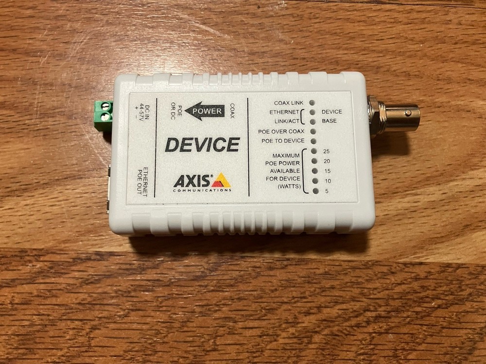 AXIS T8642 POE+ Tested & Working Axis Security Camera Device