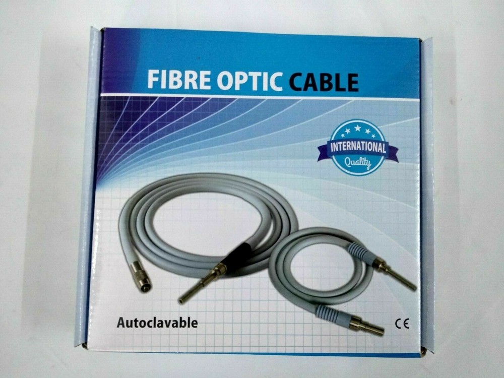 Fiber Optical Light Source Endoscope Cable Storz Compatible 4.5mm x 2.3 Meter