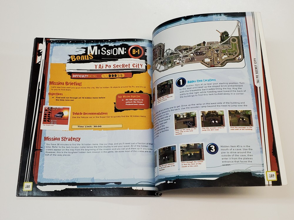 Wreckless Prima Strategy Guide Book *wear