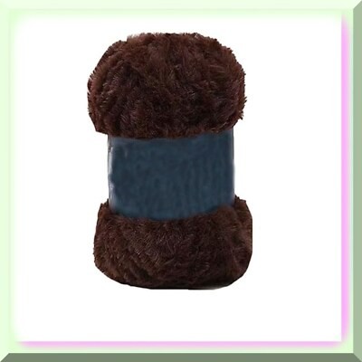 Chunky Fluffy Caffeine Cozy Yarn for DIY Projects