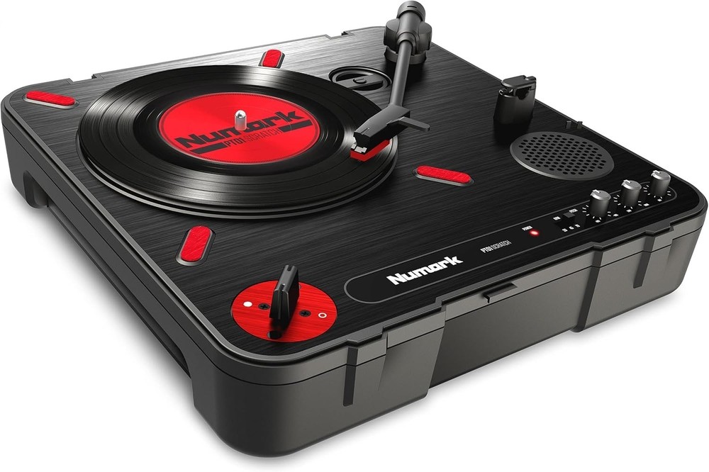 Numark Portable Turntable with DJ Scratch Switch (pt01scratch)