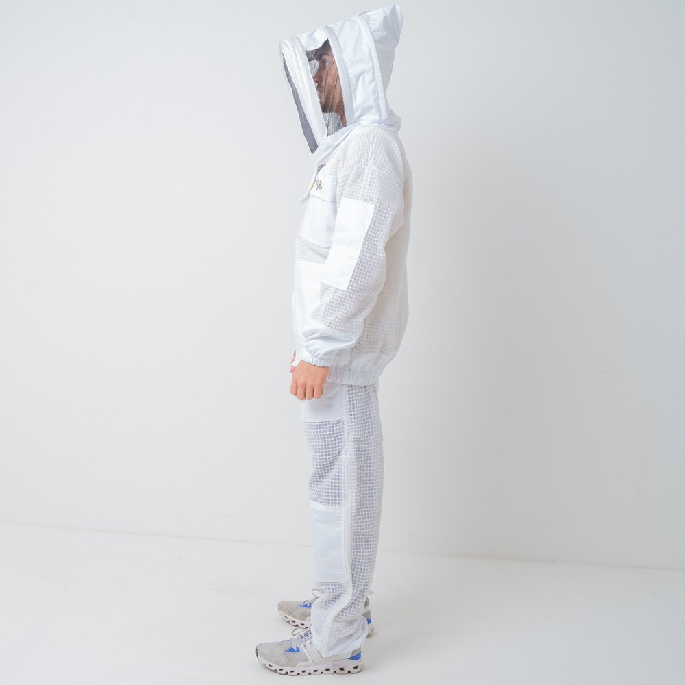 OZ ARMOUR BEEKEEPING JACKET VENTILATED THREE LAYER MESH ULTRA COOL BEE JACKET