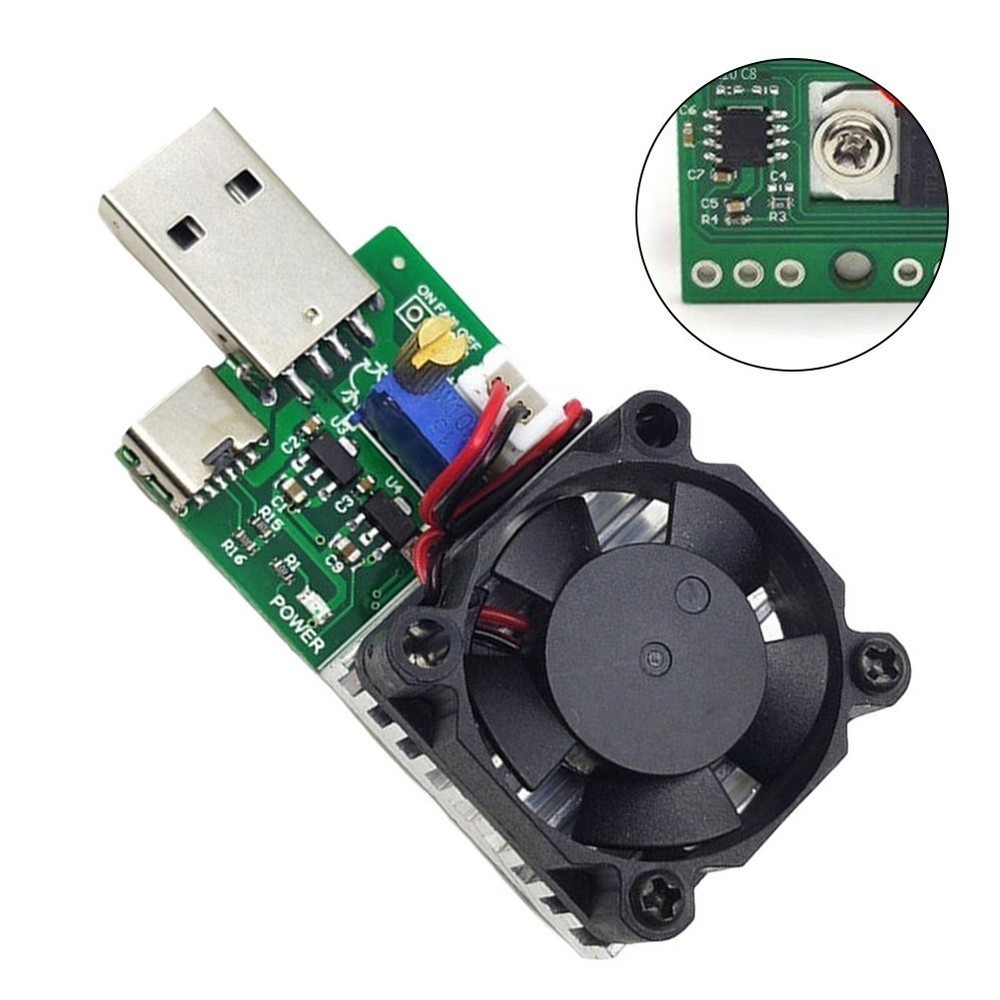 DC Load Resistor Automatic Fan Control Good Heat Dissipation For Battery Testing