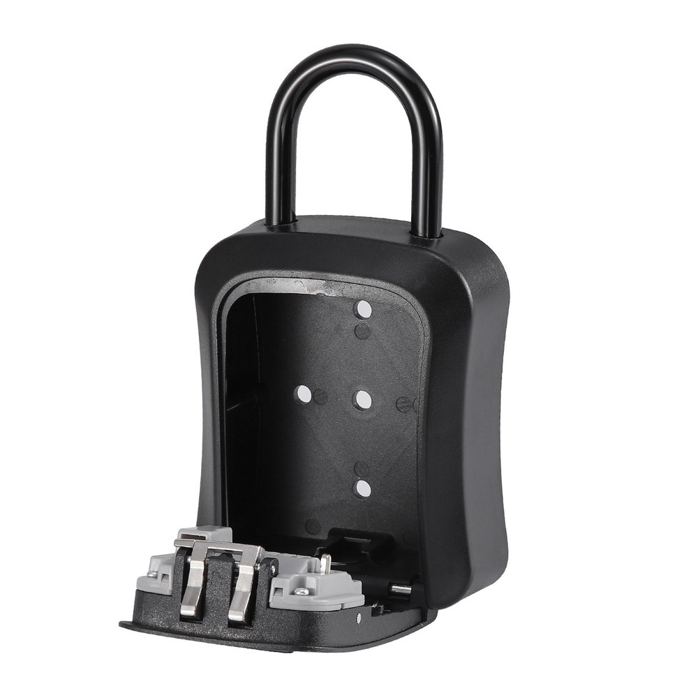 Key Safe 4-Digit Combination Lock Box Wall Mount Storage Safe Security Outdoor
