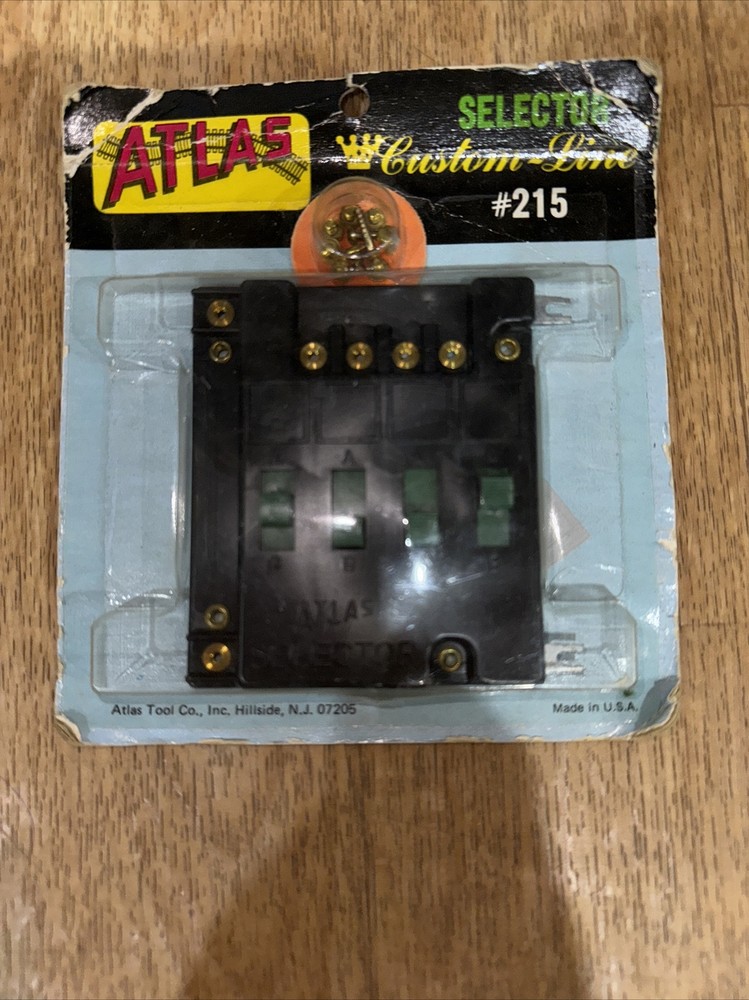 HO scale Atlas #215 Selector switch control box VINTAGE