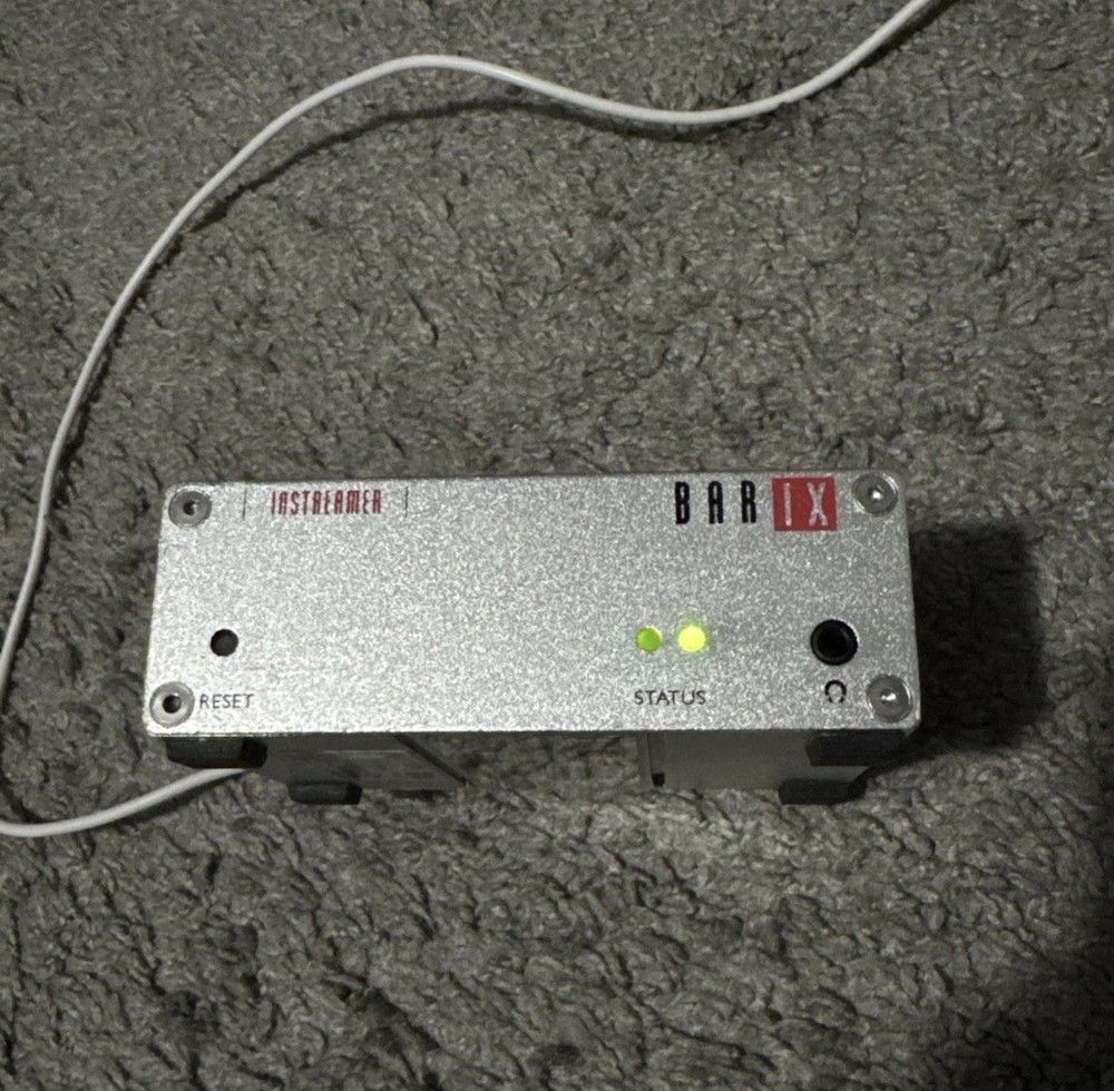 Barix Instreamer Network IP Audio Encoder