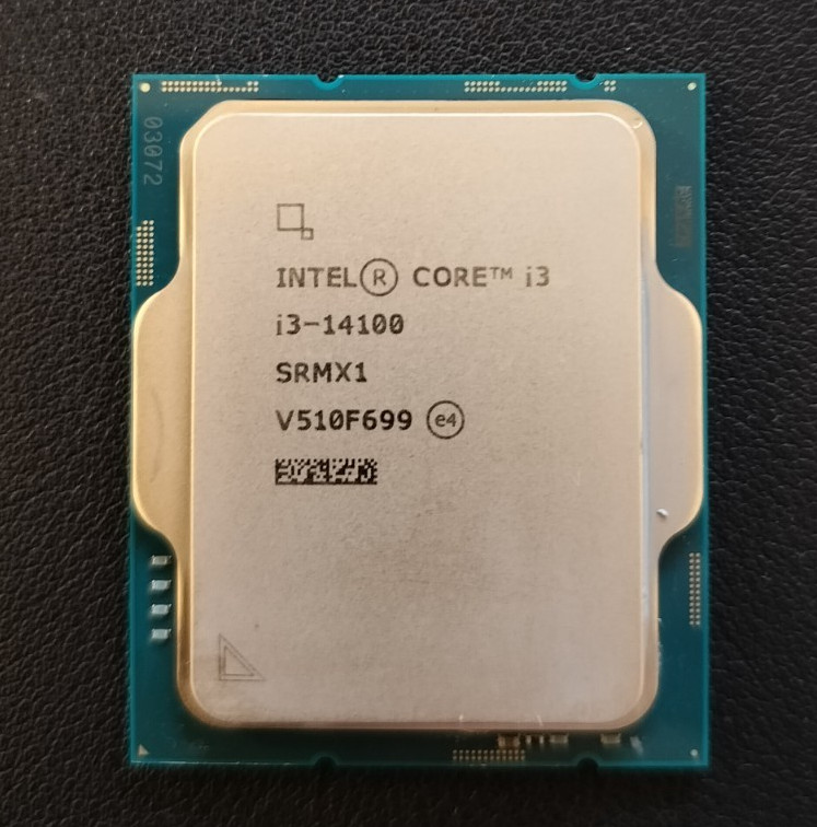 Intel Core i3-14100 SRMX1 Desktop Processor Core i3 14th Gen LGA 1700 Integrated