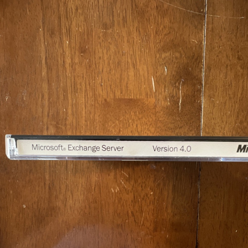 Microsoft Exchange Server 4.0 CD-ROM Standard License 5 CAL Windows NT Mac