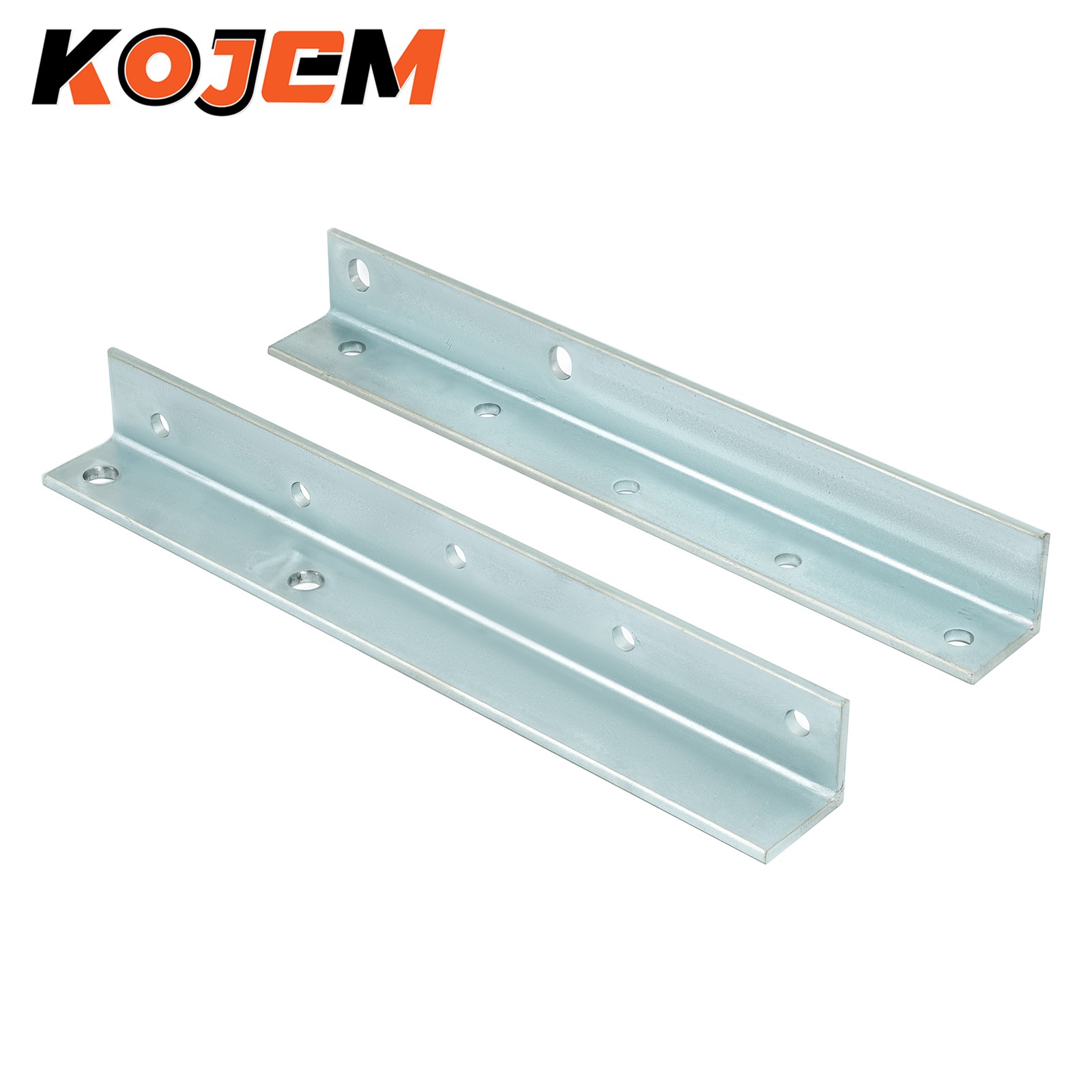 2PCS Galvanized Battery Box Mounting Bracket For Peterbilt 375/377/385/386 88-10