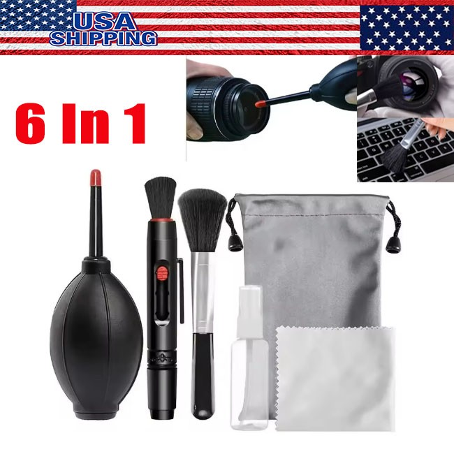 6in1 Camera Cleaner Kit For Digital Camera Lens Sensor Cleaning Tools Set