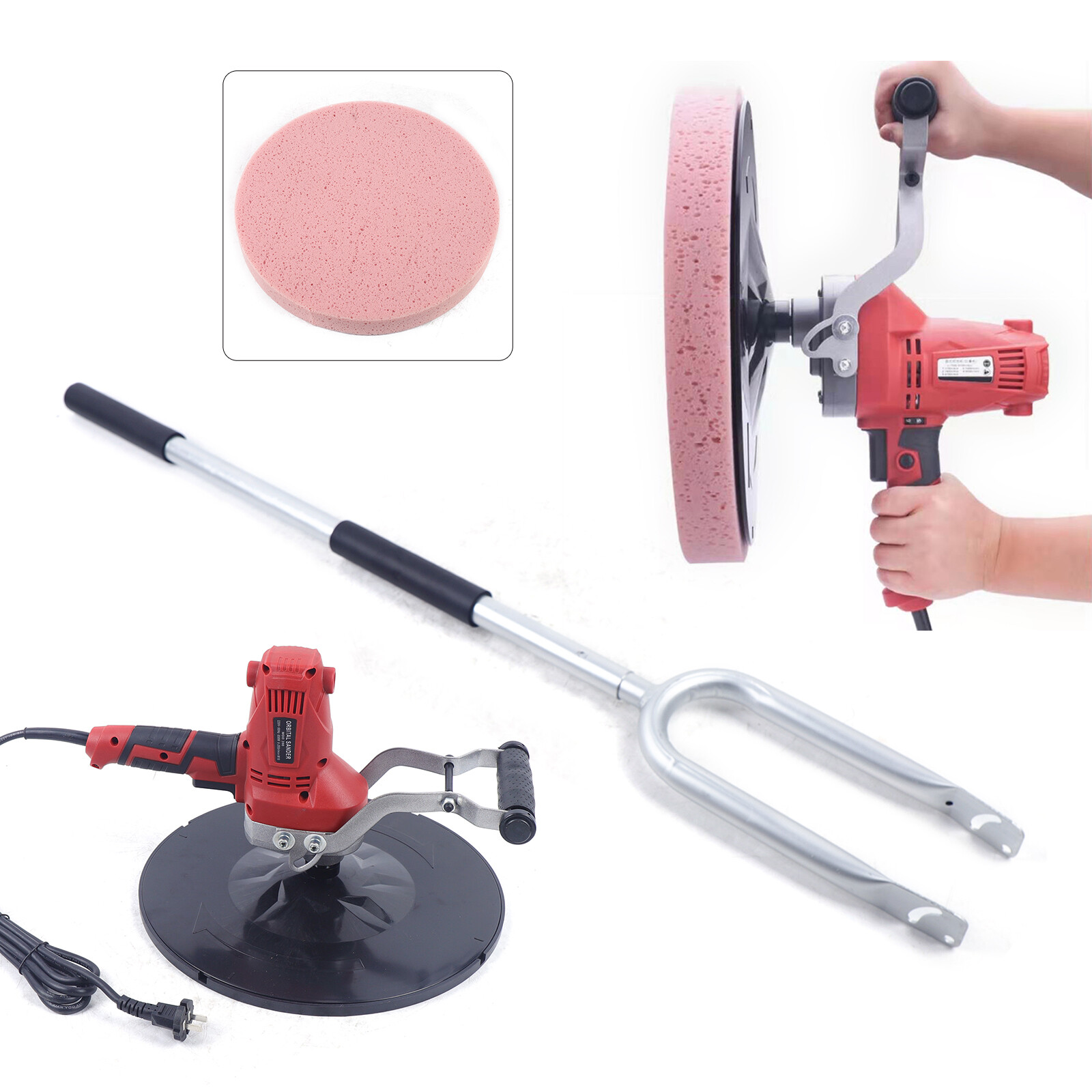 Concrete Trowel Wall Plaster Machine Cement Mortar Smoothing Handheld Tool