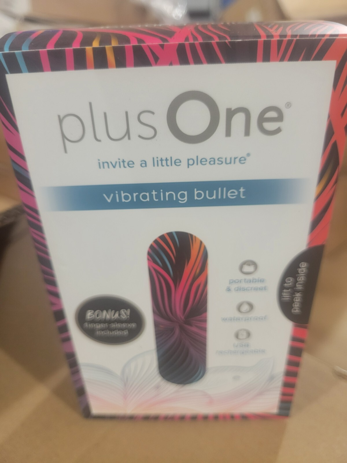 PLUS ONE VIBRATING BULLET SILICONE VIBRATOR