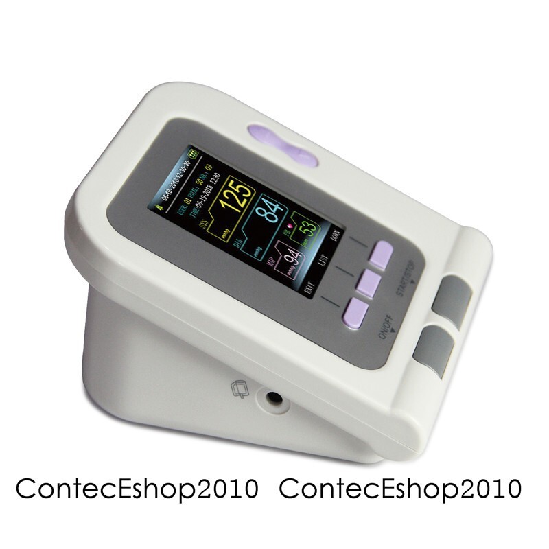 CONTEC08A Digital Blood Pressure Monitor NIBP SPO2 Adult Electronic BP Machine