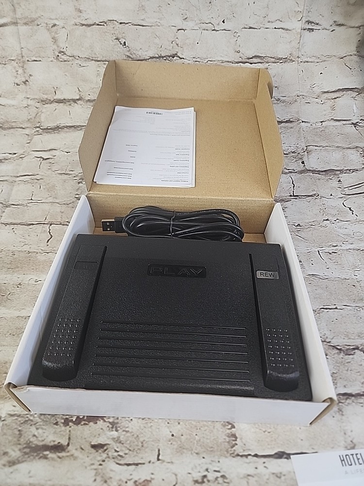 Infinity Play Dictation Transcription Foot Control Pedal USB
