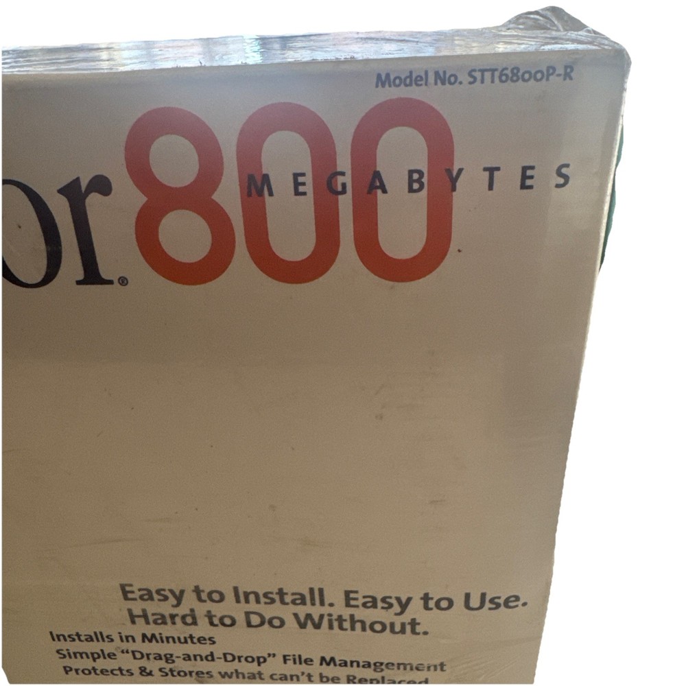 Seagate External Storage System Tapestor 800 Megabytes Model # Stt68ooP-R