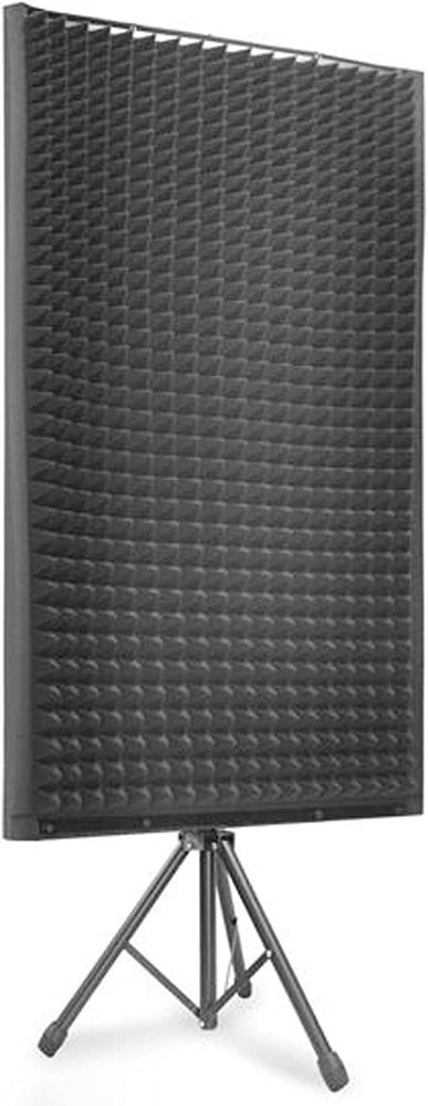 Pyle Microphone Isolation Panel with Height Adjustable Tripod Stand (Open Box)