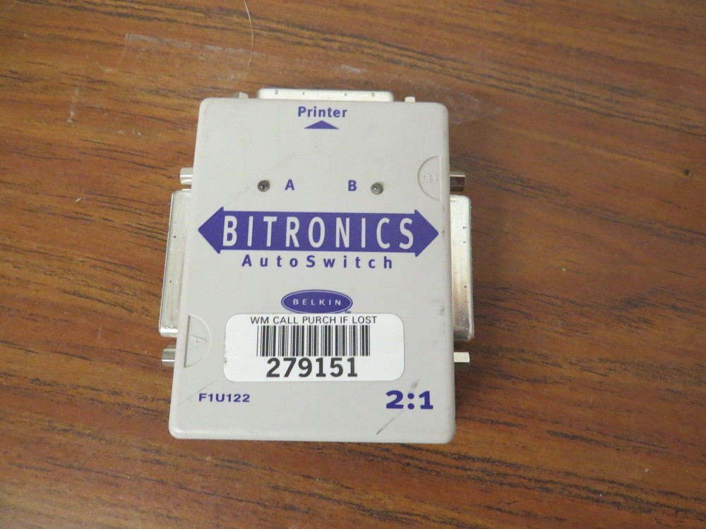 BELKIN BIOTRONICS AUTO SWITCH F1U122 –