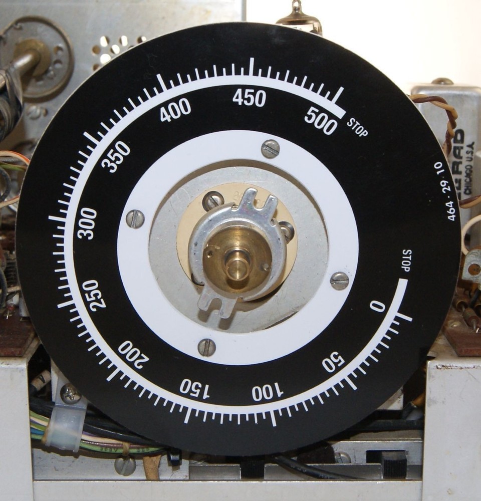 Heathkit HW 101 Transceiver Dial Overlay