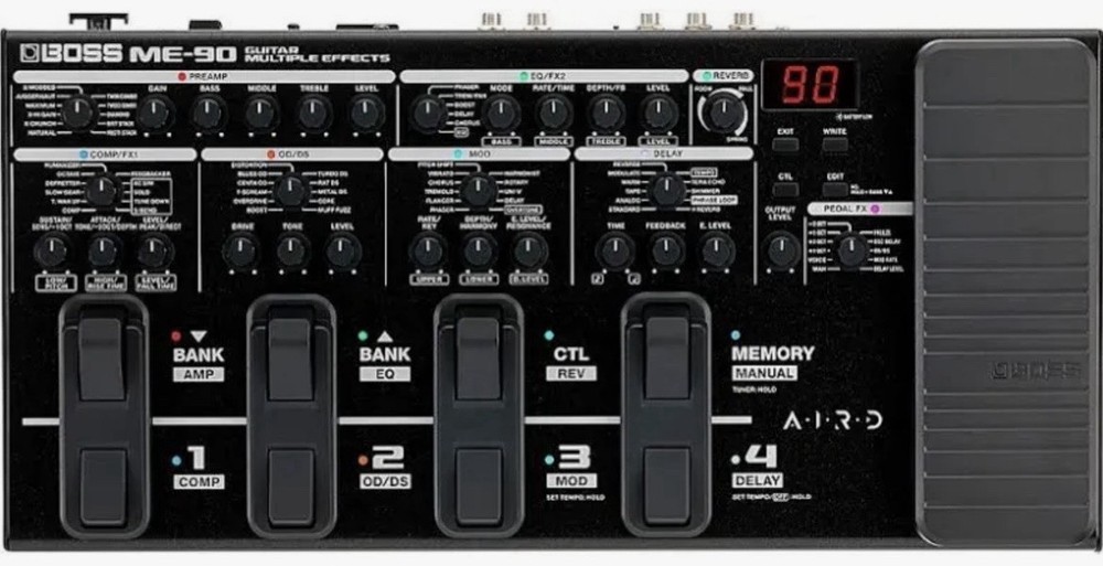 Boss ME-90 Guitar Multi-Effects Processor Effects Pedal, mint condition open box