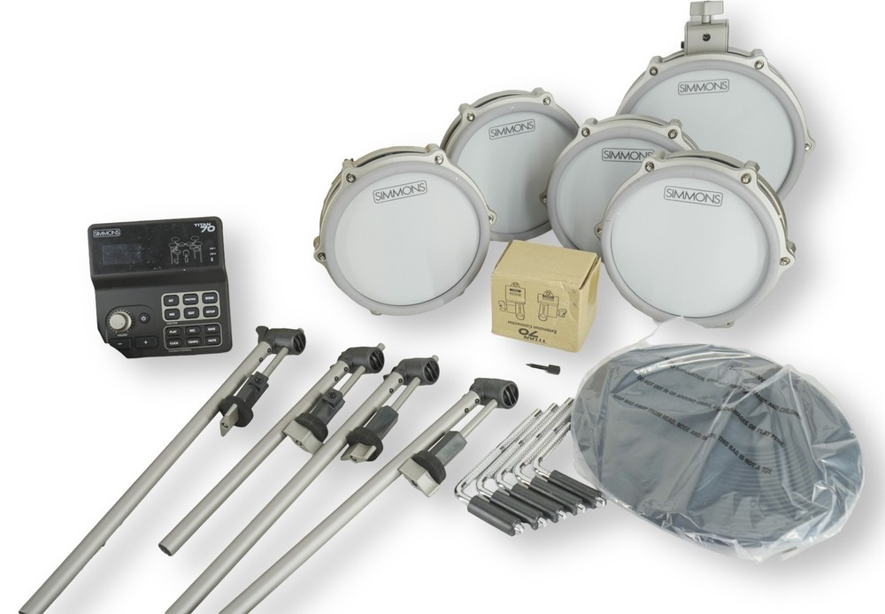 Simmons Titan 70 Electronic Drum Kit With Mesh Pads & Bluetooth