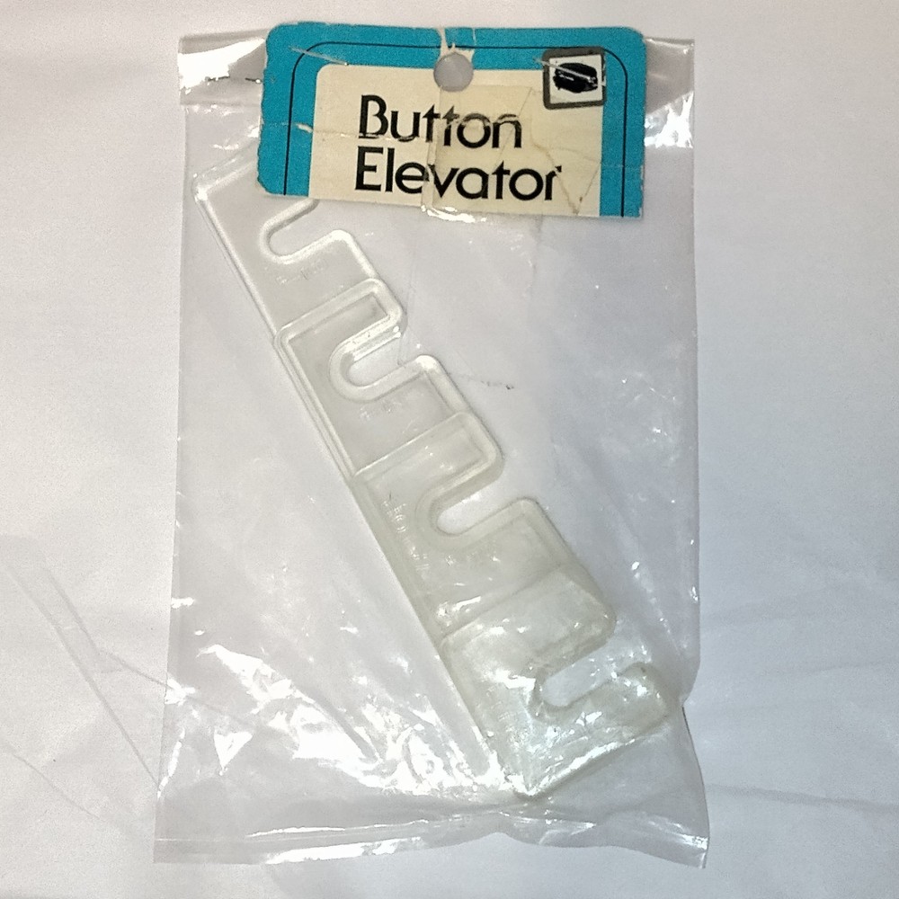 Button Elevator for Effortless Sewing W. H. Collins Inc