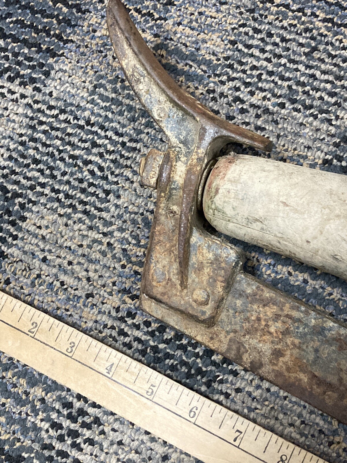 ANTIQUE HORSE DRAWN POTATO DIGGER FARM IMPLEMENT WEED LIFTER old John Deere