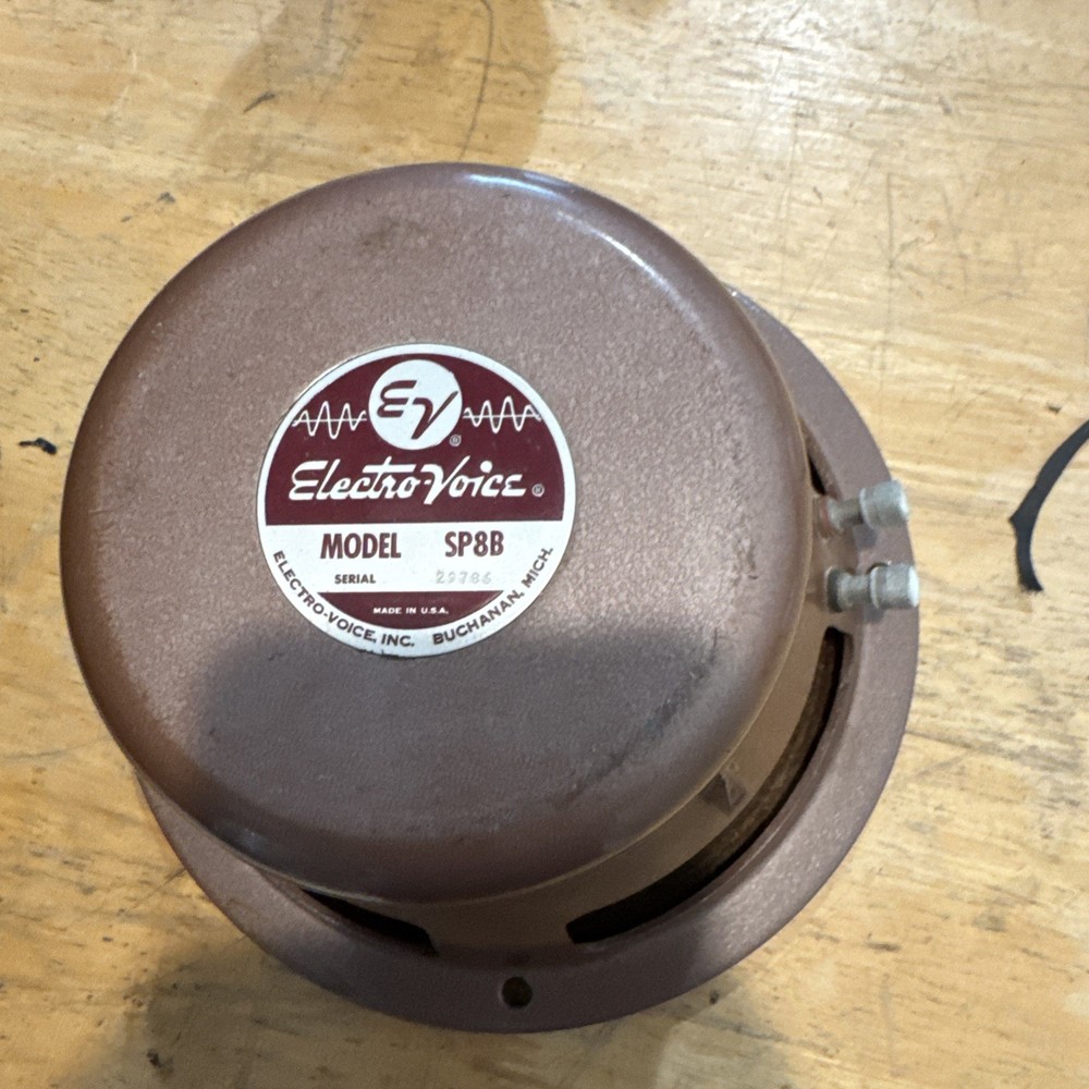 ev 8” coaxial speaker