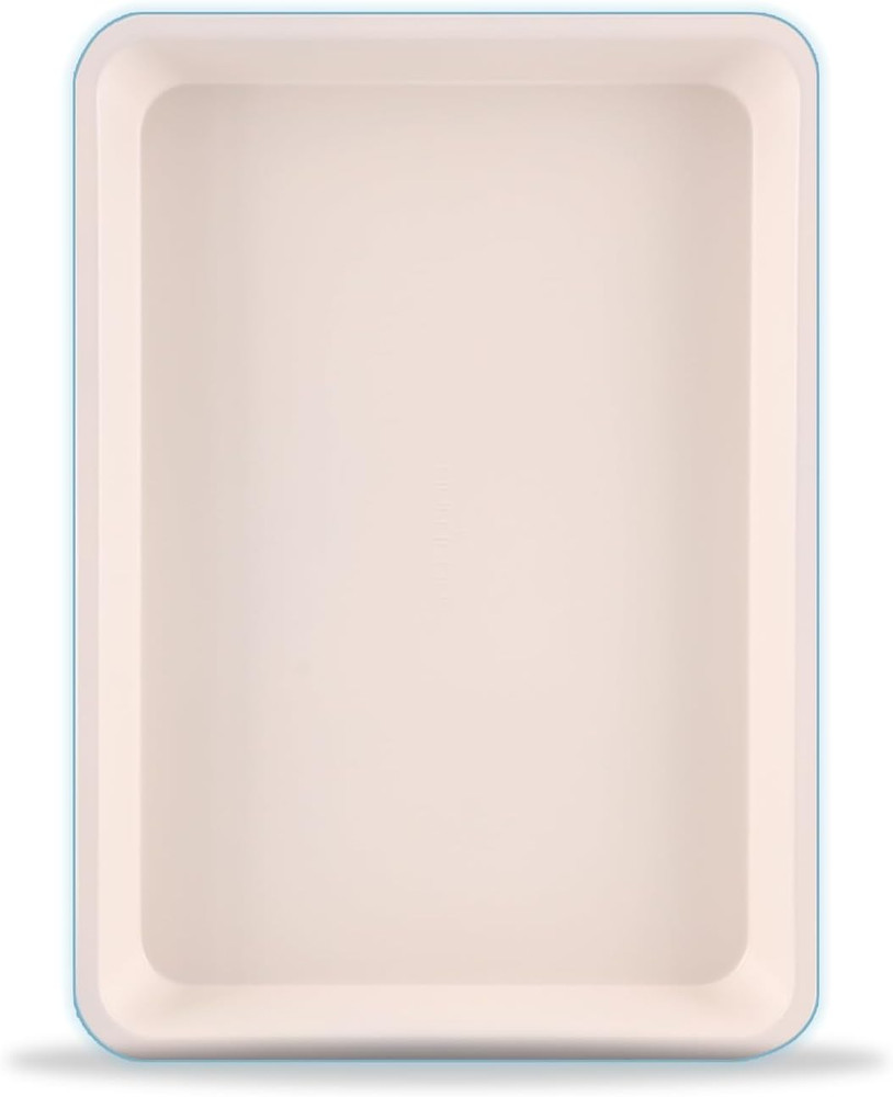 13-Inch Ceramic Cookie Sheet Baking Tray, Non-Stick Coated Layer Surface, Great