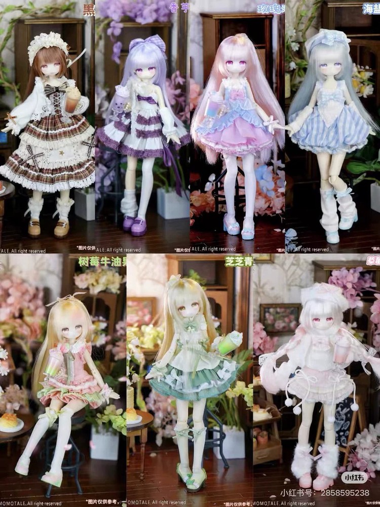 Four Seasons Tea Time Series Blind Box Confirmed Figures BJD Action Figures Gift
