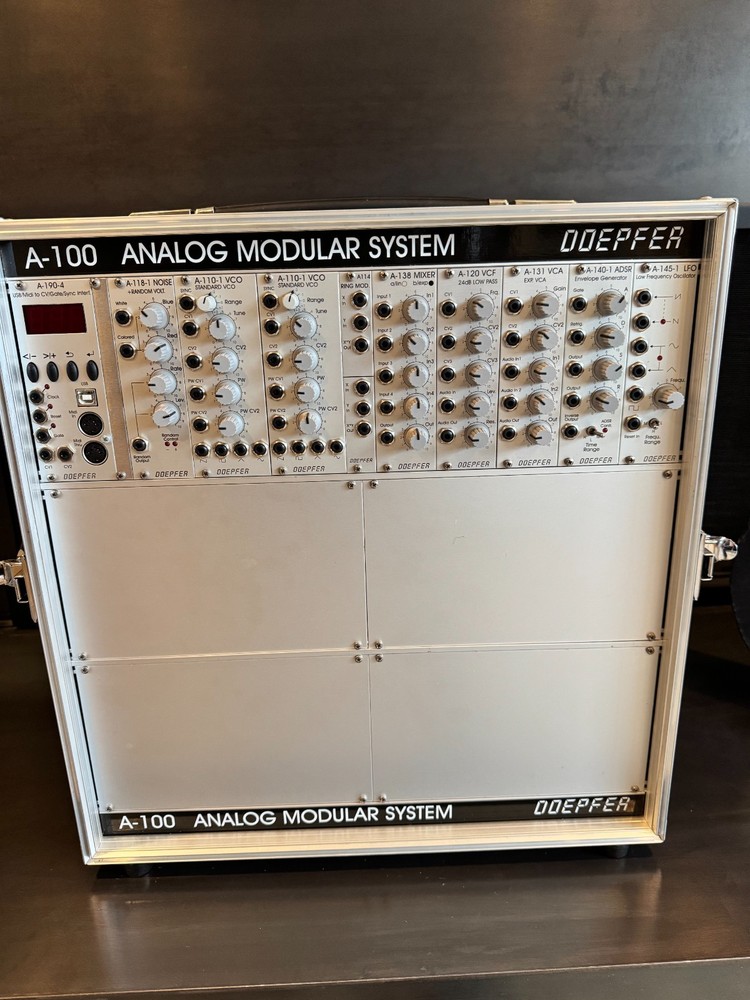 Doepfer A-100 Analog Modular Synth – Complete Eurorack Setup w/ VCO, VCF, MIDI