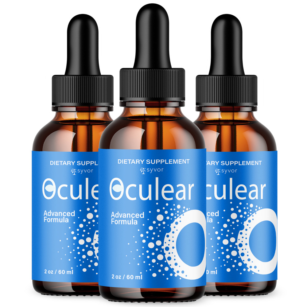 (3 Pack) Oculear Drops Advanced Support Healthy Eye Vision Ocu Lear 90 Servings