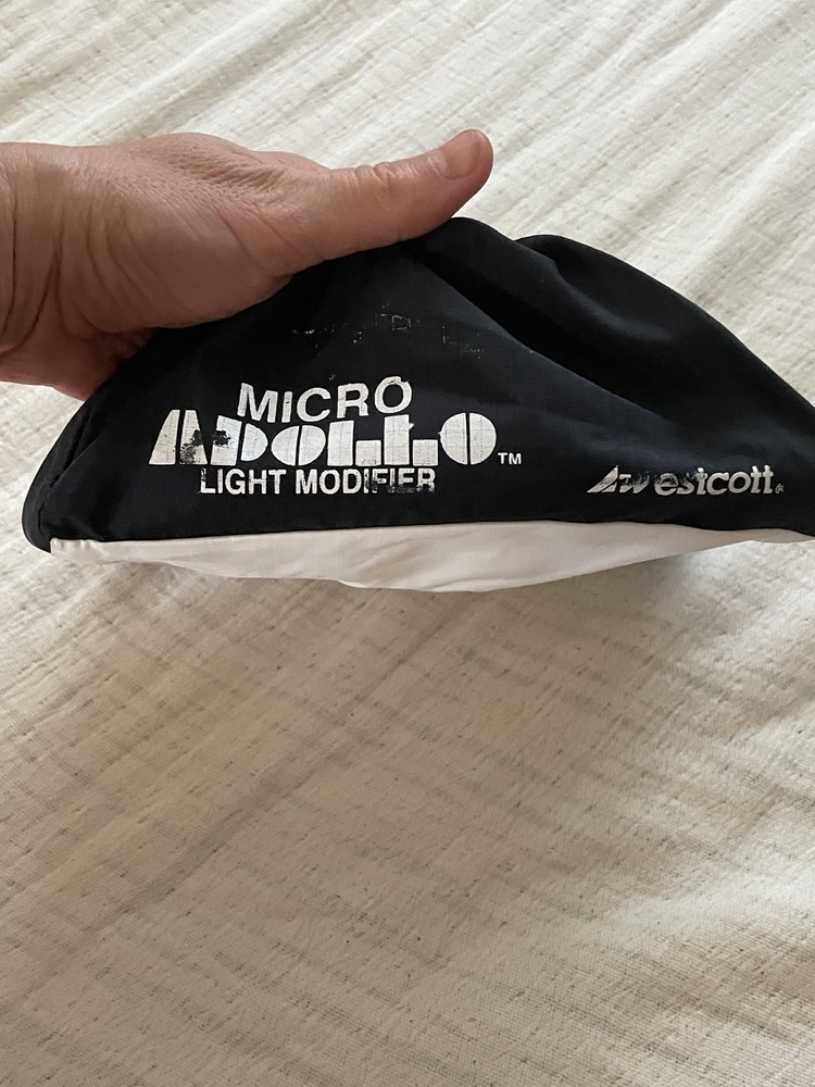 Westcott Micro Apollo Light Modifier Diffuser Softbox 5 by 8 inch Photography
