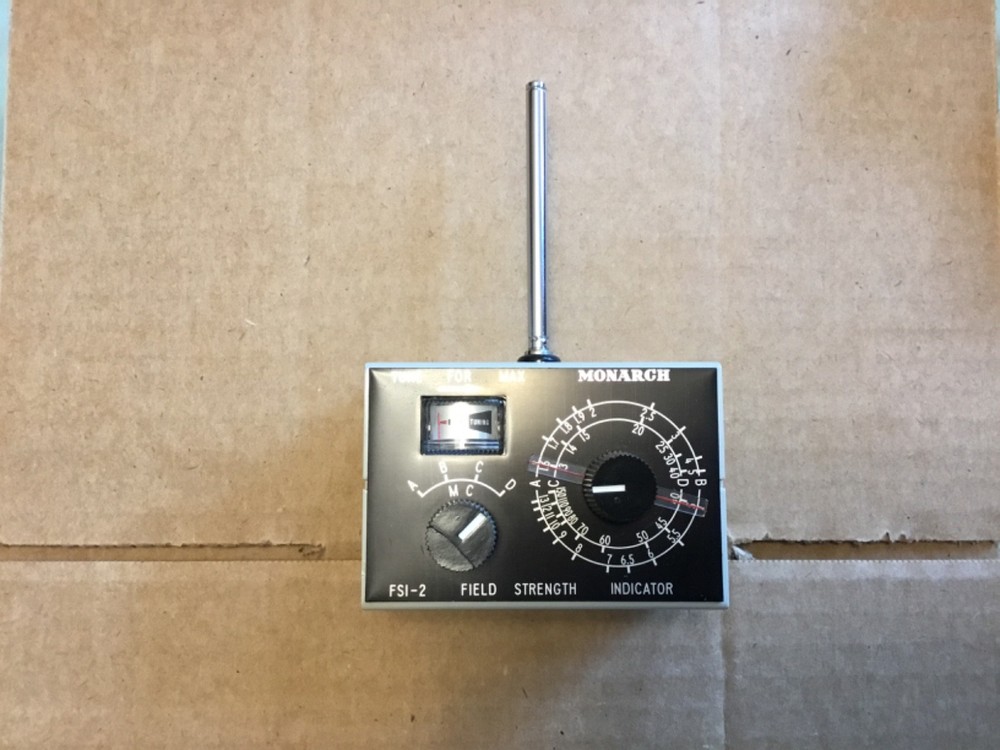Monarch Electronics RF Field Strength Indicator FSI-2 Mint in Box