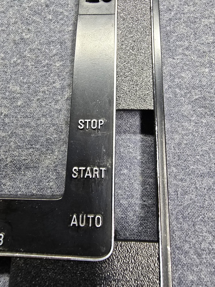 BSR C129R2 Turntable Part - Faceplate Speed, Record Size, Start/Auto/ Off
