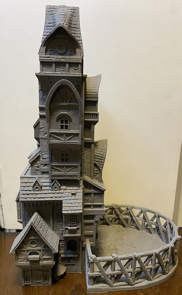 12 inch Fantasy Dice Tower