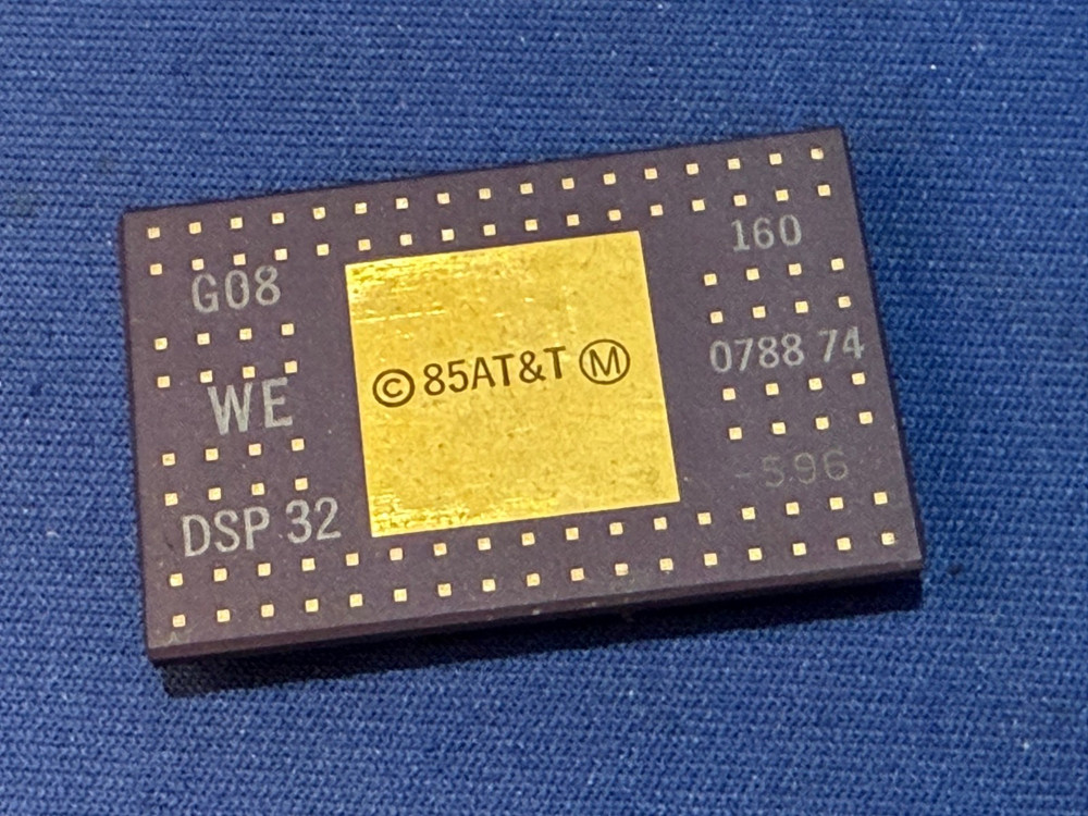 WE DSP32 VLSI w/32-point floating point arithmetic module CERAMIC RARE VINTAGE