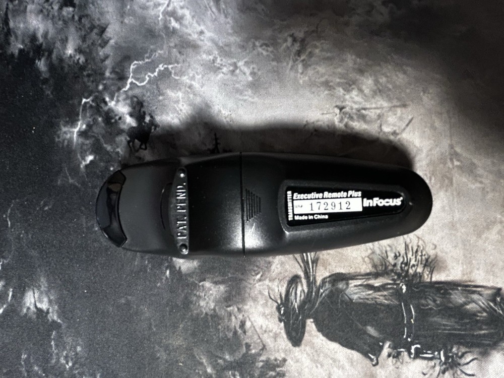 InFocus Executive Remote Plus 172912 Black Projector Remote Control