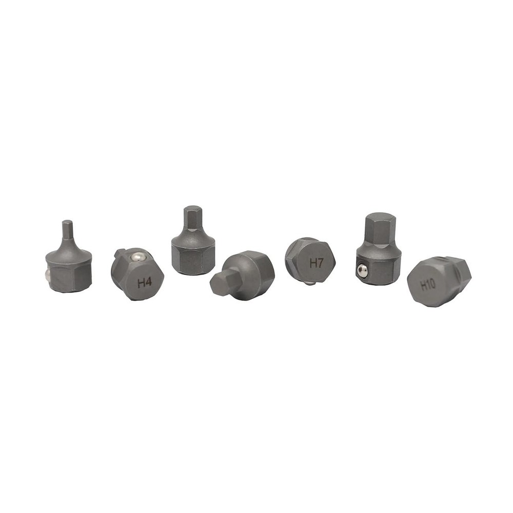 CTA CTA5057 Stubby Metric Hex Bit Socket Set - 7 Piece