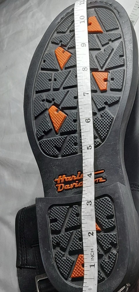 Harley Davidson Motorcycle Black Leather Boot (Right Foot Only)