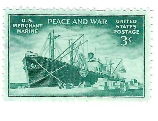 STAMP US SCOTT 939 "Liberty Ship" 3 CENT 1946 MNG