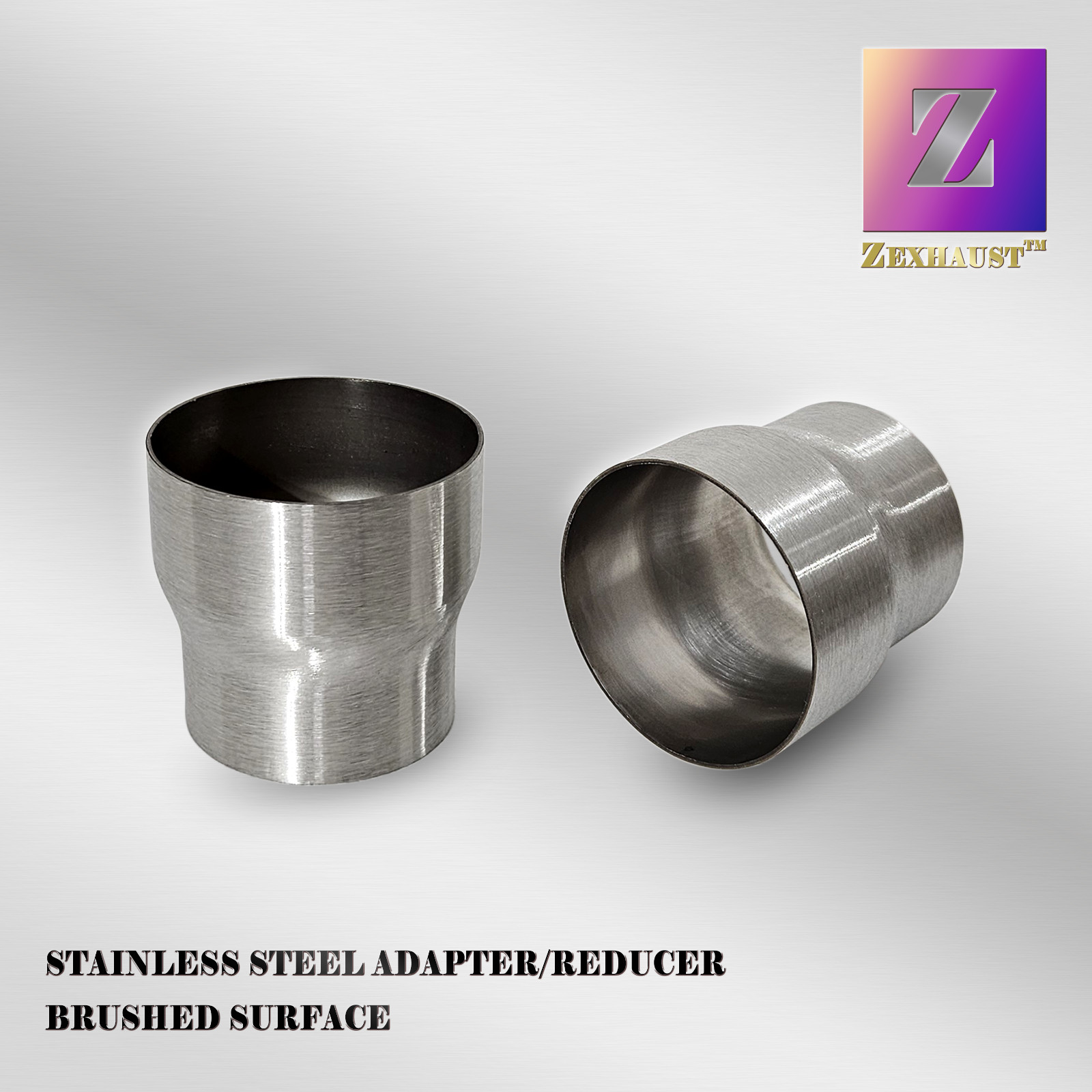 2.5" to 3" Exhaust Pipe System Adapter Reducer Connector 304 Stainless Steel