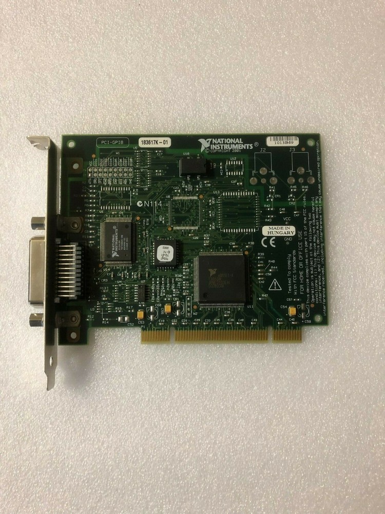 National Instruments PCI-GPIB Controller 183617K-01 Adapter card